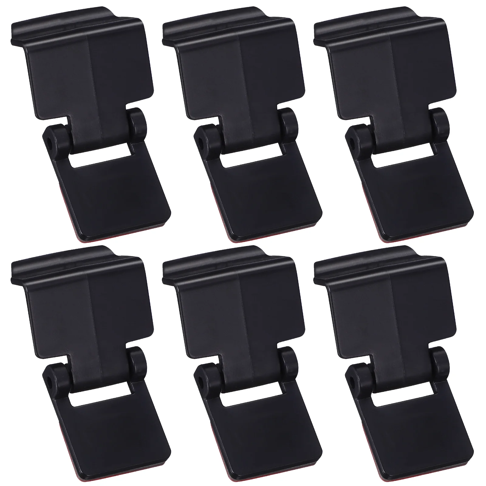 

6 Pcs Terrarium Lock Cylinder Fish Tank Reptile Feeding Buckle Black Plastic Turtle Latch Pet