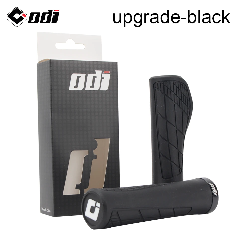 ODI MTB Bicycle Grips Shockproof Bike Handlebar Cover Anti-Slip Lock-on Grips Ergonomic Cycling Rubber Large Pad Handle Parts