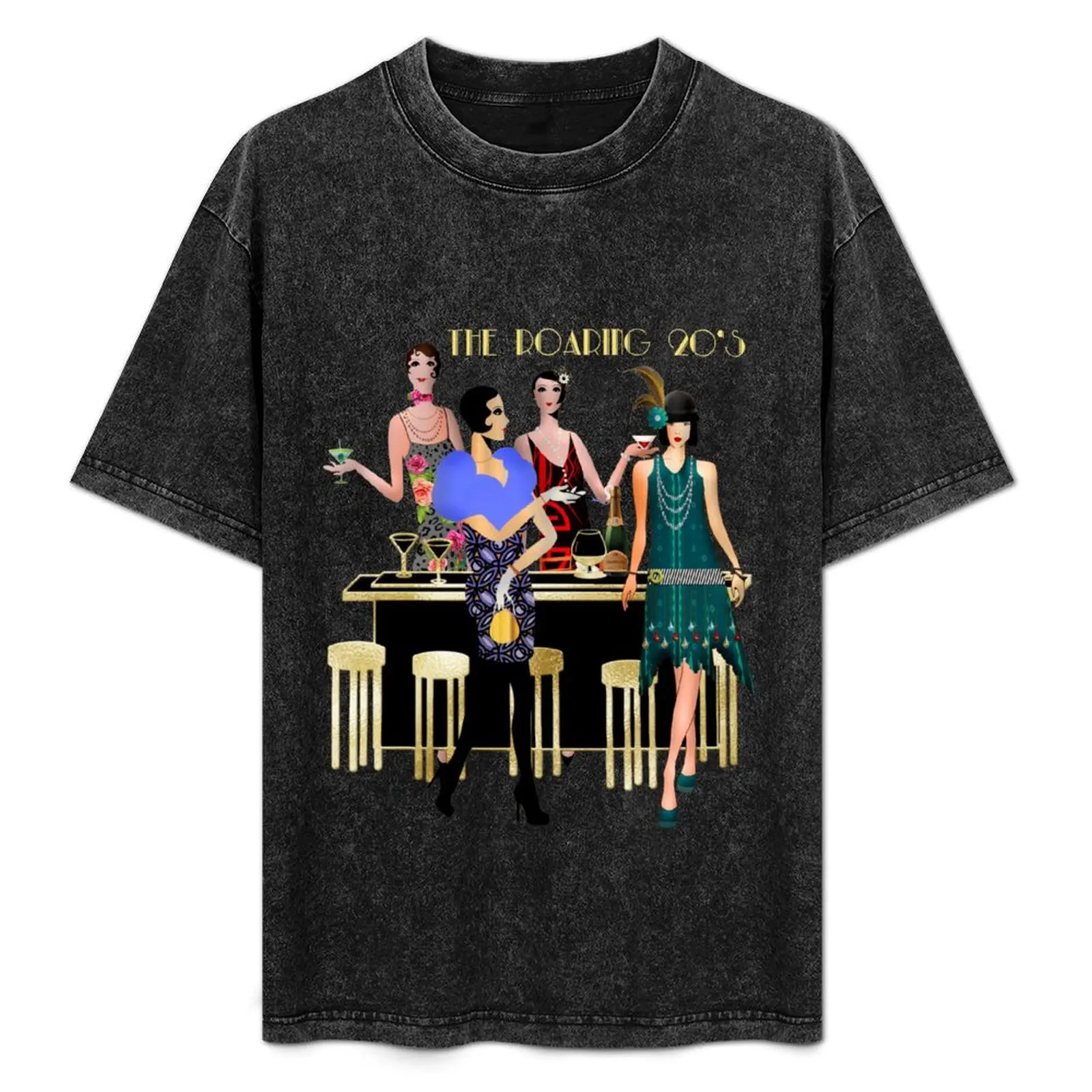 

The Roaring Twenties T-Shirt Simple Print Design T-Shirt