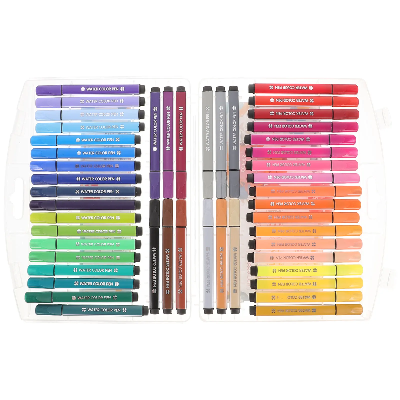 

Watercolor Pen Plastic Art Markers Coloured Pens Multi-function Drawing Accessories Multifunction Student