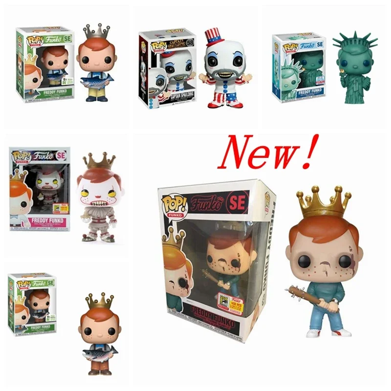 Экшн-фигурки FUNKO POP Freddy SE, Стив пеннивайз, Фредди, фотообои #58, виниловые фигурки, коллекционные модели, игрушки для подарка