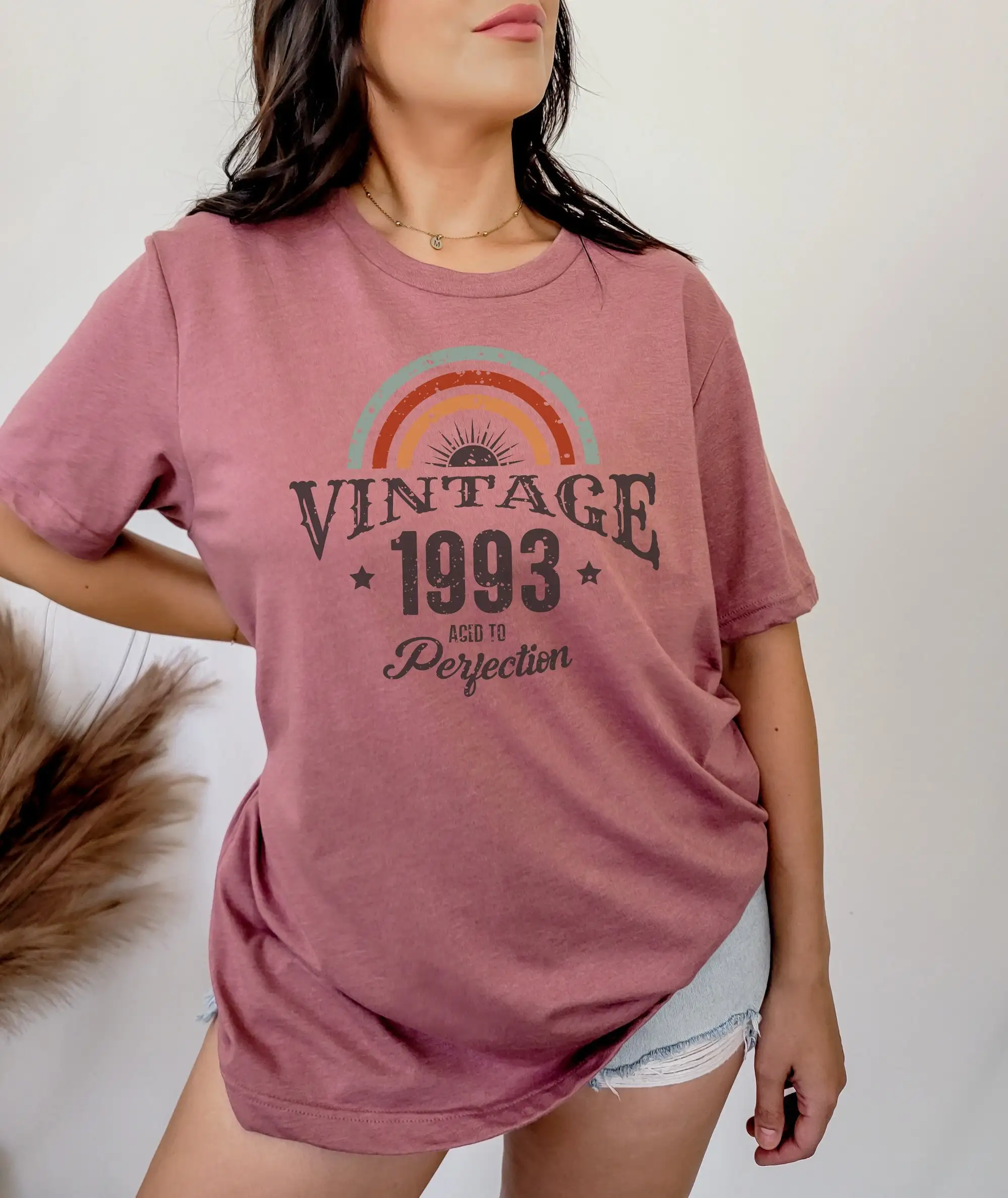 

Vintage 1993 Retro Vibe T Shirt Birth Year 30Th Birthday