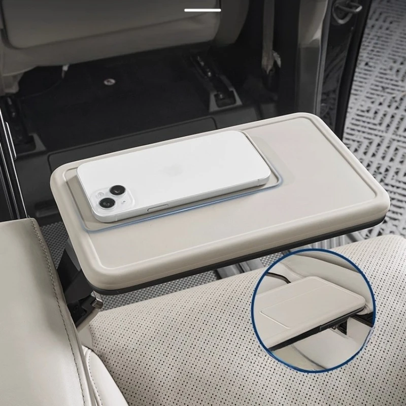 Medium Row Small Table Board Silicone Cover Pad For Toyota Alphard Vellfire Lexus LM 40 Series  Modification Accessories Tools