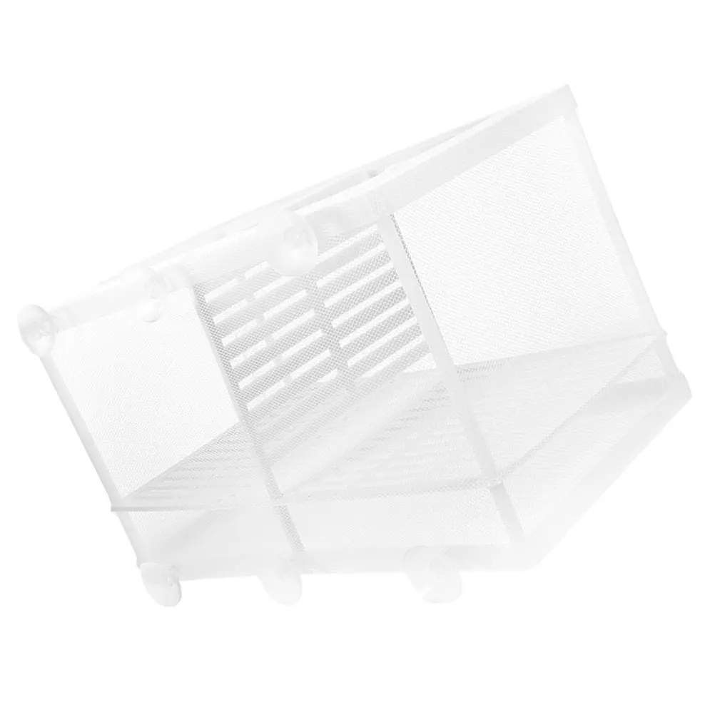 

Fish Breeding Box Aquarium Fry Hatchery Tank Separator Nylon Mesh Reptile Shrimp Betta Turtle Habitat Breeder Storage