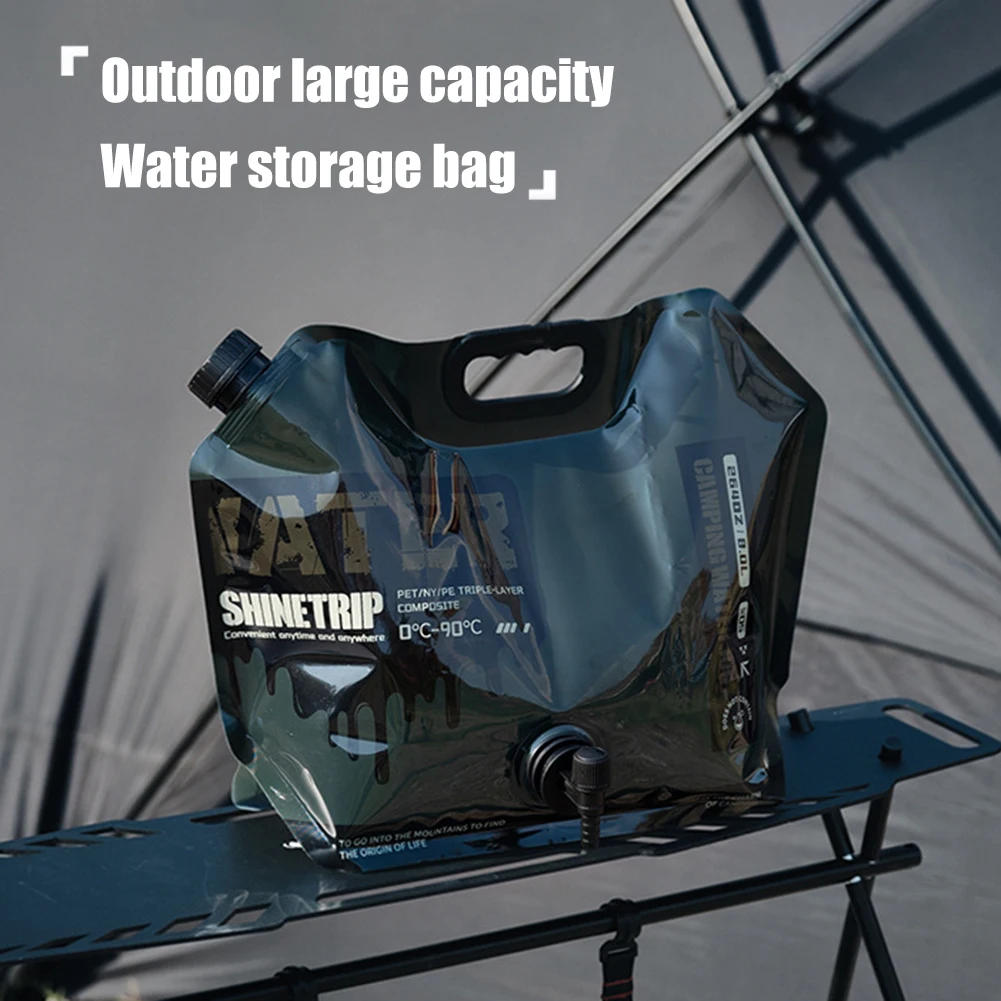 8L Big Capacity Water Bag Port - Water Bag Collapsible recension och pris