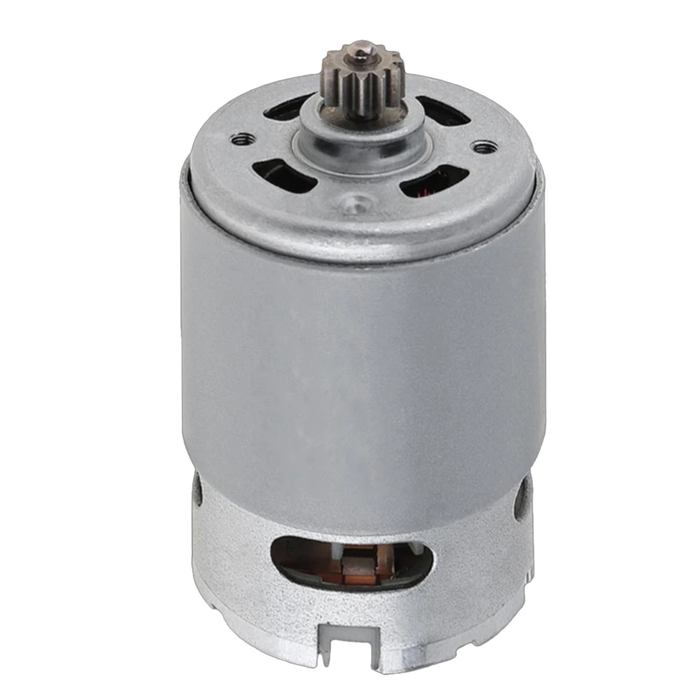 High-speed High Torque DC Motor RS550VC 12 Teeth DC Motor Lithium Drill For Rechargeable Electric Saw Screwdrive