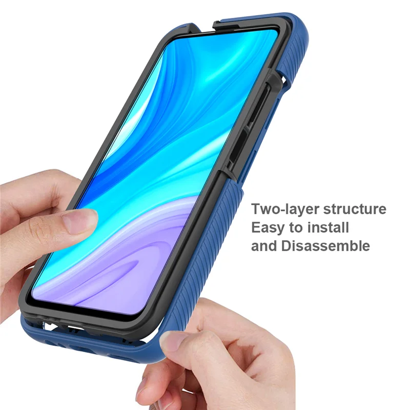 Huawei Y9S STK L21 LX3 L22 Case Hybrid Rugged Shockproof Cover TPU Bumper Clear Armor Hard Case For Huawei Y9S STK-L21 STK-LX3