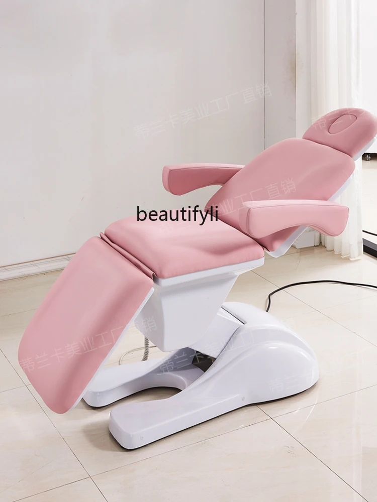 Electric Beauty Bed Lifting Surgical Tattoo Massage Bed Folding Tattoo Chair Physiotherapy Professional Bed