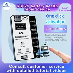 i2C KC02S New W09pro Battery Heath Repair Device Data Expansion Board for iPhone 12/13/14/15 Phone Repair Tool