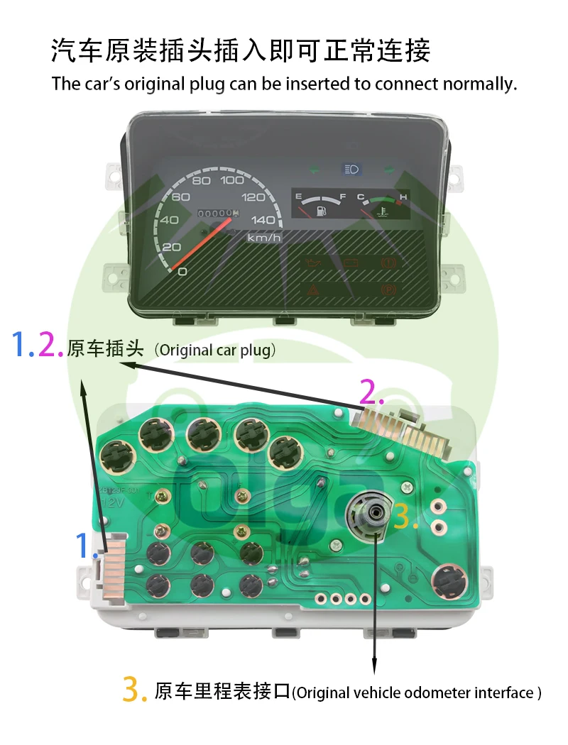 0-140km/h For Suzuki Alto/ Carry SK410 New Parts Speedometer Assy,Comb 34100-85611,34100-85140 Olga gauges