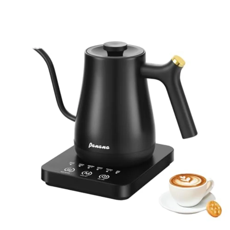 

Electrick Kettle Gooseneck Electric Kettle Temperature Control with LCD Display Pour Over Coffee Tea Kettle Fast Heating Overhe