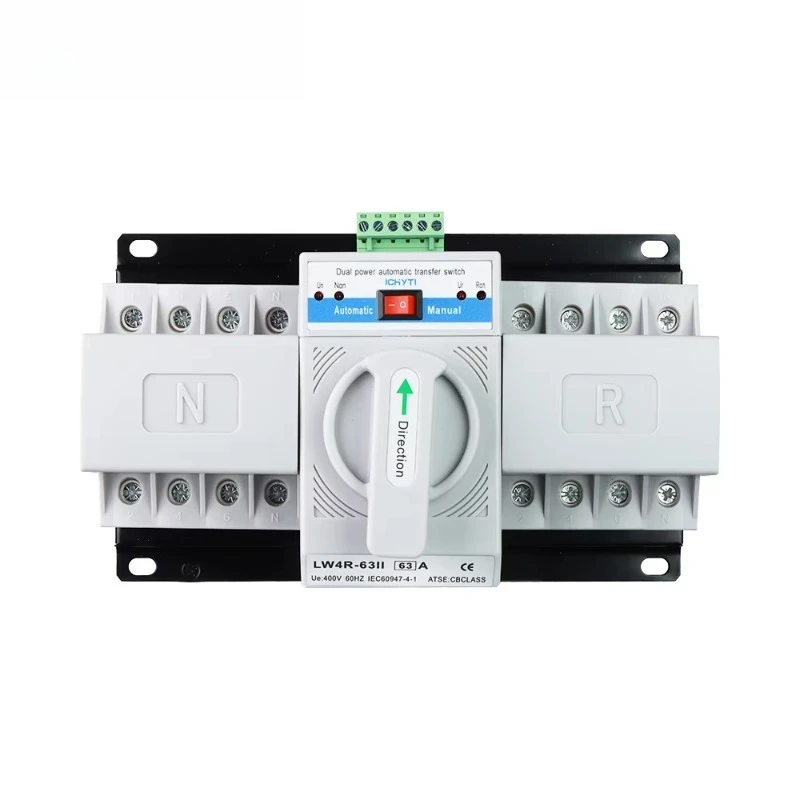 Three Phase Generator Changeover Switch 63a Automatic Transfer Switching(ats)