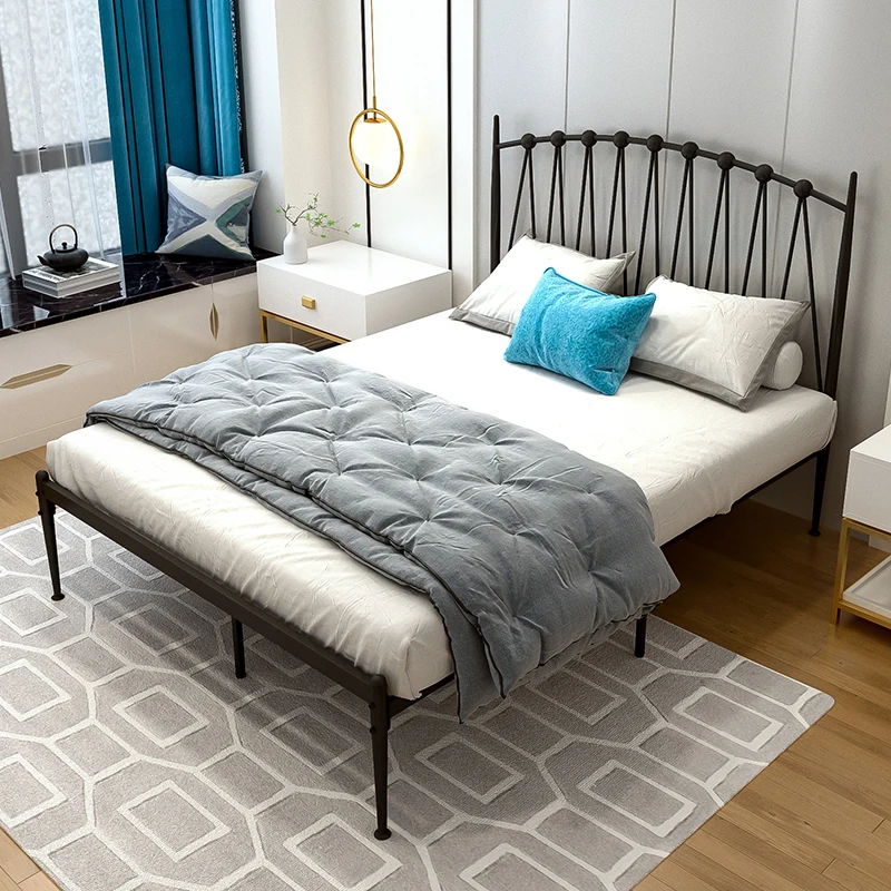 Letto semplice europeo Principessa romantica Estetica per dormire di alta qualità Camera da letto Estetica per letto Matrimonio Muebles Mobili per hotel