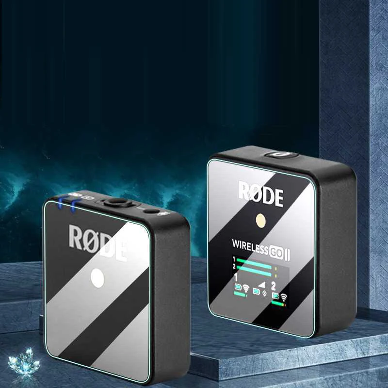 Hard Tempered Glass Protective Film Guard For Rode Wireless Go II