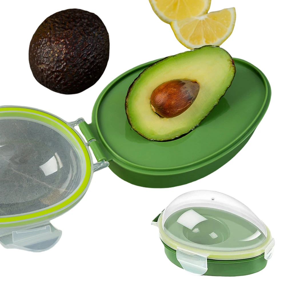 

Avocado Saver Holder Reusable Avocado Fresh Keeper Avocado Storage Box Avocado Storage Container Kitchen Fridge Tool