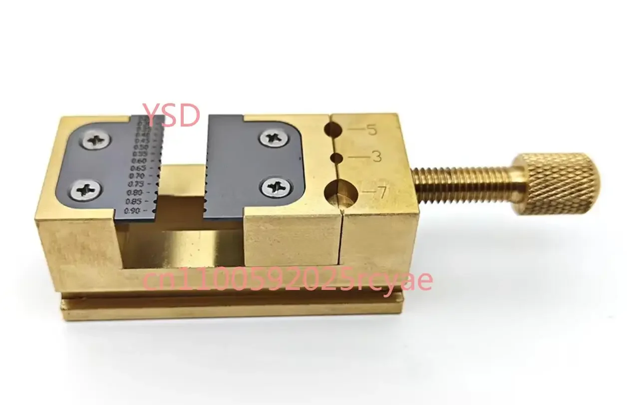 

Watch Repair holder Desktop Fixed Seat Pointer Table Vice Pointer Tube Clamp Manual Vise Copper Watch Repair Tool