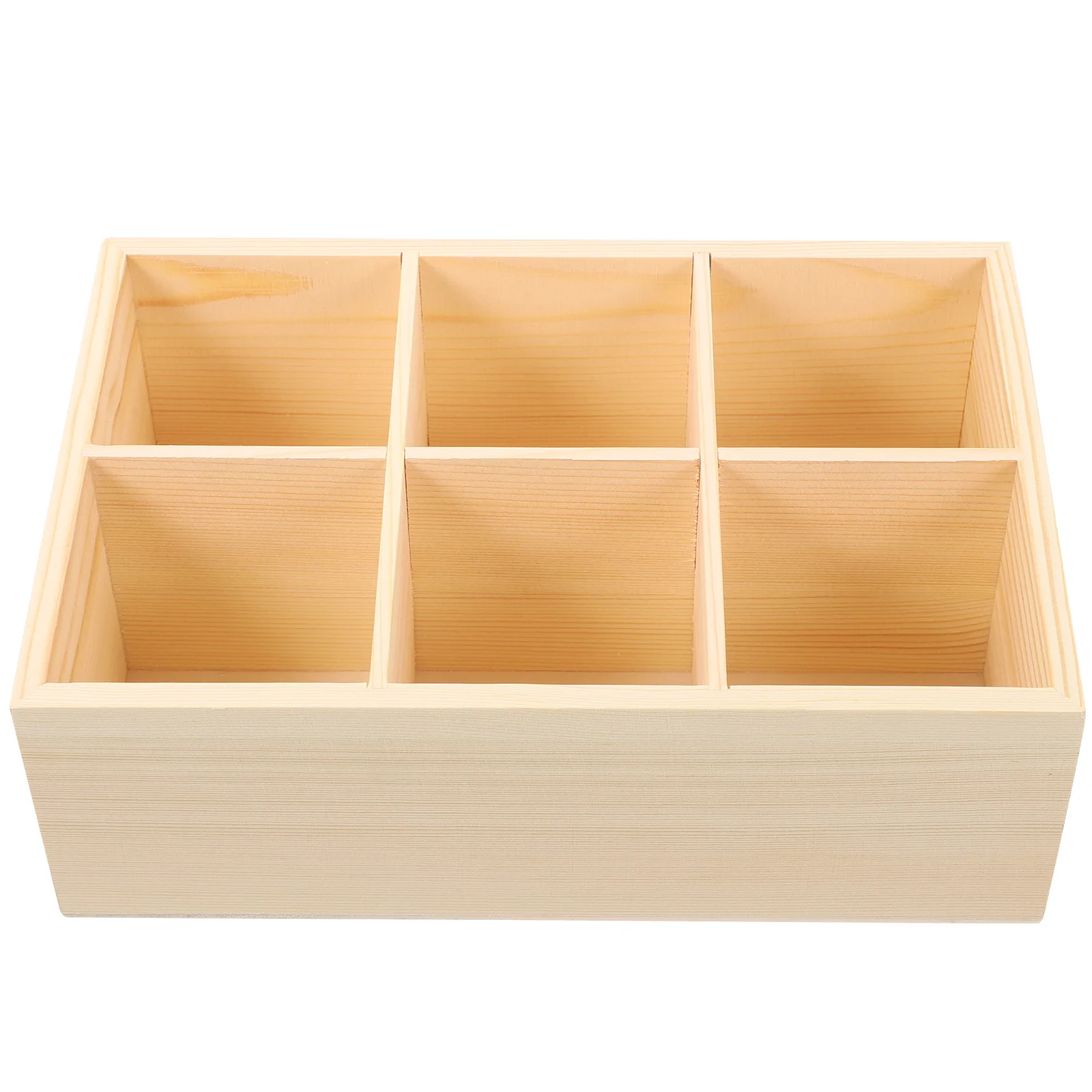 Marker Box Desk Pen Holder Tabletop Accessories Penholder Acrylic Crayon Boxes Container Wooden Miss for