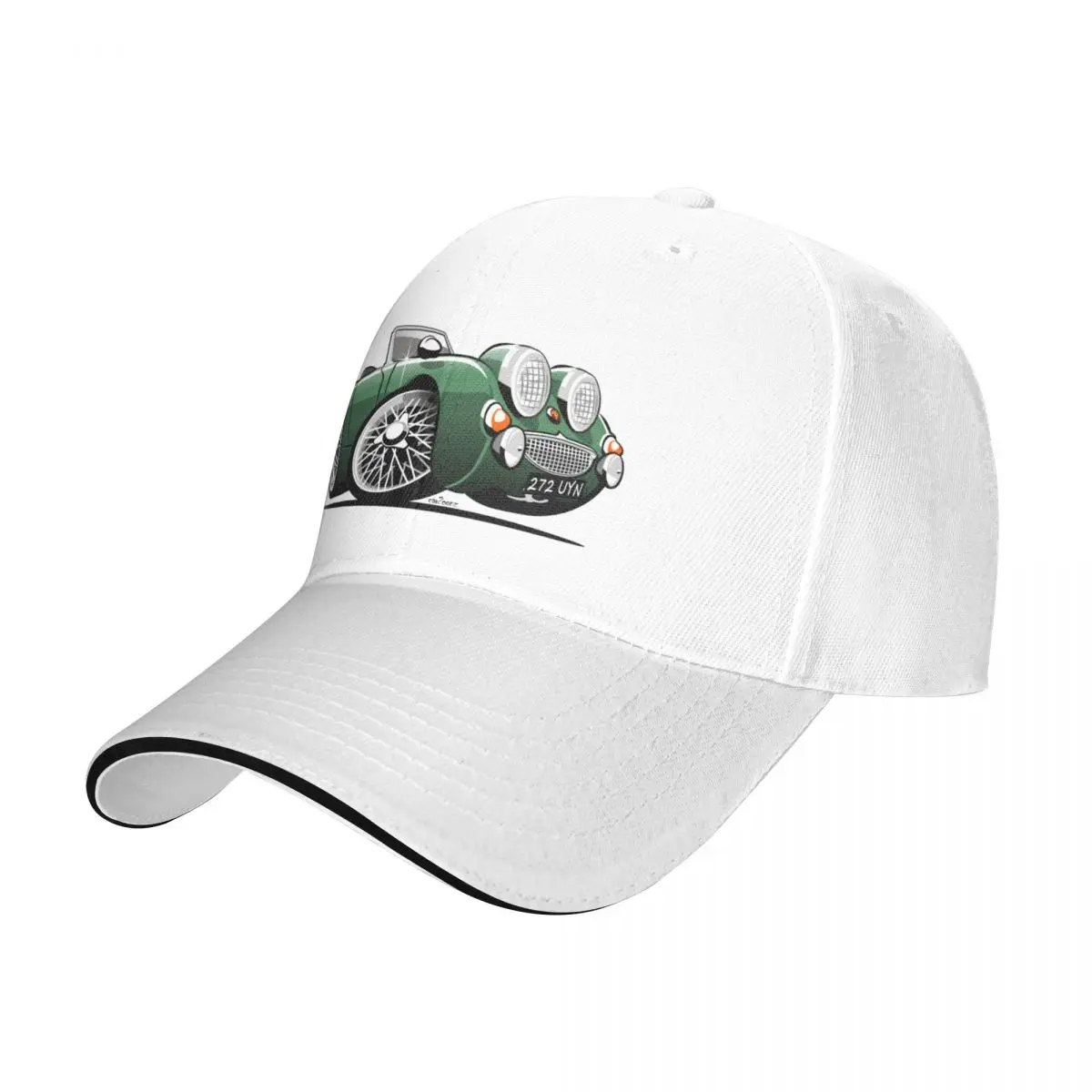 Frogeye Sprite caricature for Terry Baseball Cap cute Hat Beach Girl'S Hats Men's