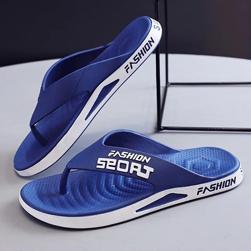 

Summer EVA Men's Casual Flip Flops Outdoor Anti Slip Beach Slippers Men Shoes