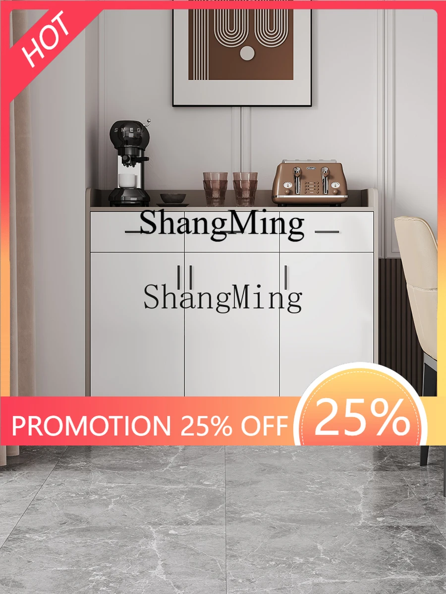 

FGgood-looking simple all-aluminum alloy dining room kitchen storage cabinet locker multi-functional home living room locker