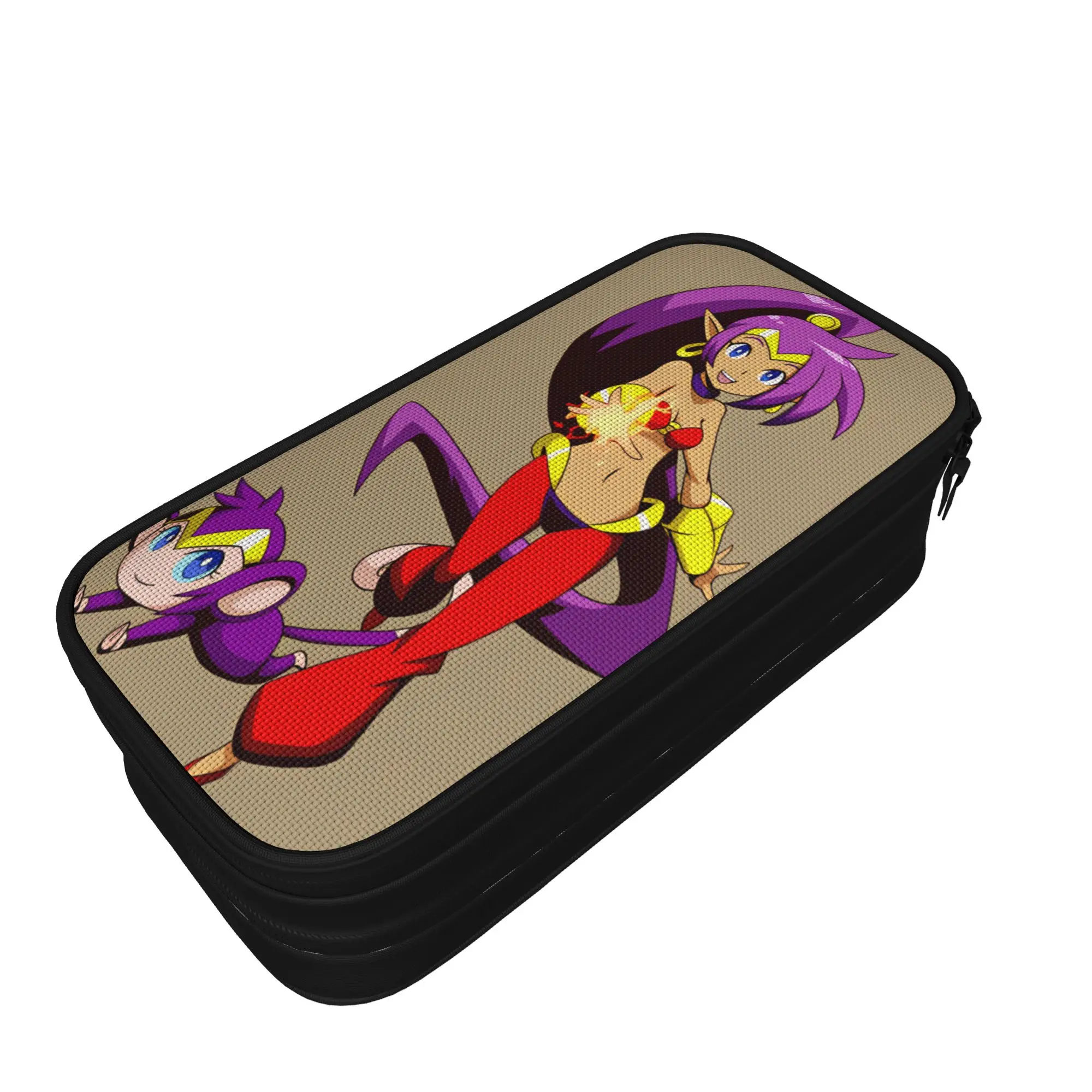 Shantae Half Genie Pencil Case  Kids Lovely Pencil Pouch Graphic School Pencil Cases Stationery Gift Idea