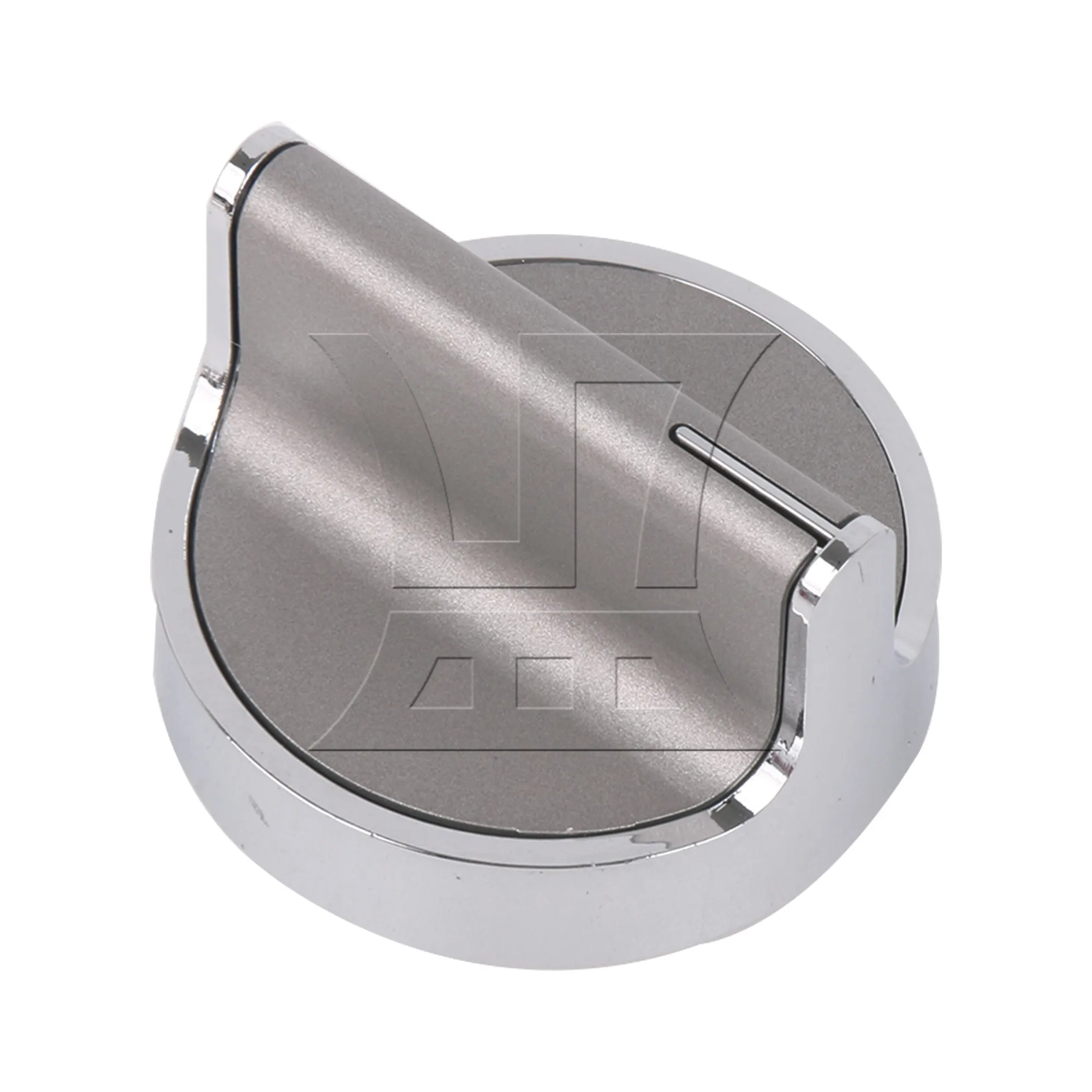 

Silver 4.85x4.4cm Metal W10698166 Repalcement for Stove Oven Knob Replacement Part