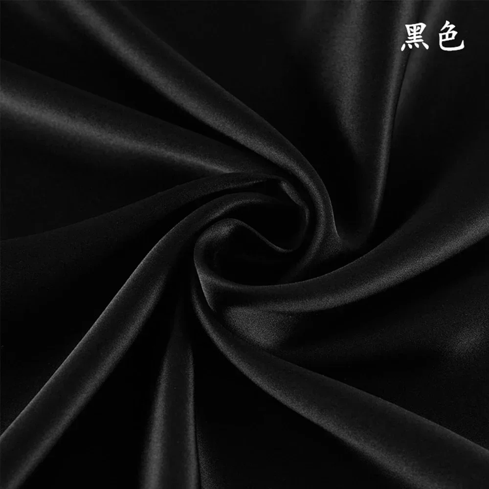 100% Pure Silk Fabric 114CM Width 30 Momme Natural Mulberry Silk Fabric High-quality Plain Crepe Satin