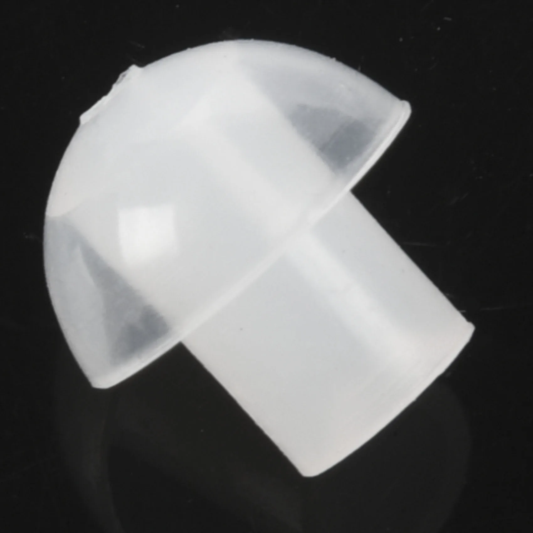 Stylish-20Pcs ซิลิโคนหูฟังชนิดใส่ในหูเห็ด Eartip หูฟังสําหรับวิทยุหูฟังชุดหูฟัง