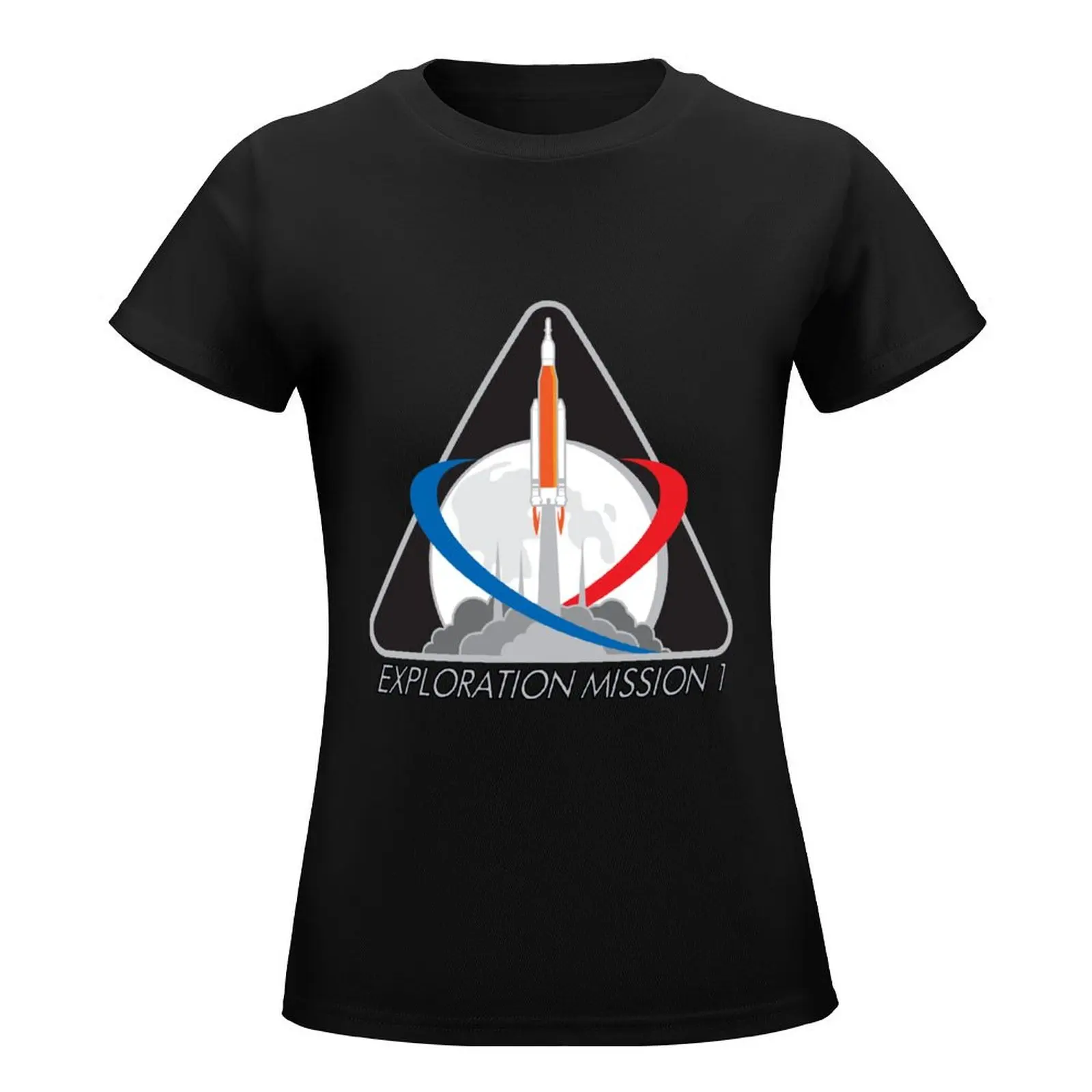 Exploration Mission 1 Logo T-Shirt summer tops kawaii clothes oversized Aesthetic clothing tshirts woman