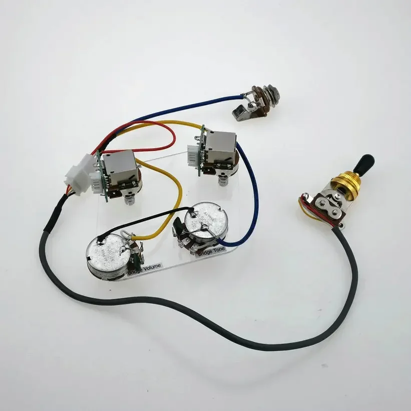 

Hot Sale-Humbucker Alnico Classic 57 And PRO Bucker Guitar Pickups Push Pull Wiring Harness