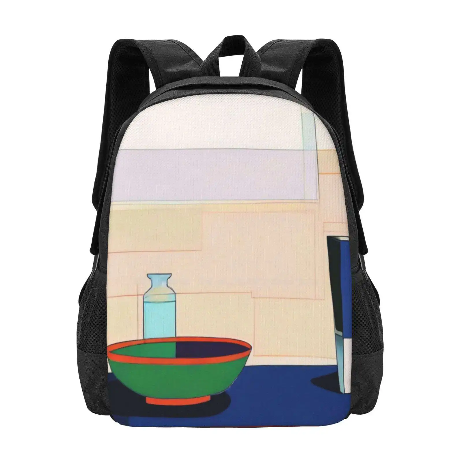 Nicolas De Staël Hot Sale Schoolbag Backpack Fashion Bags Nicolas De Sta ? L Mort Nicolas De Sta ? L Paysage Nicolas De Sta ? L