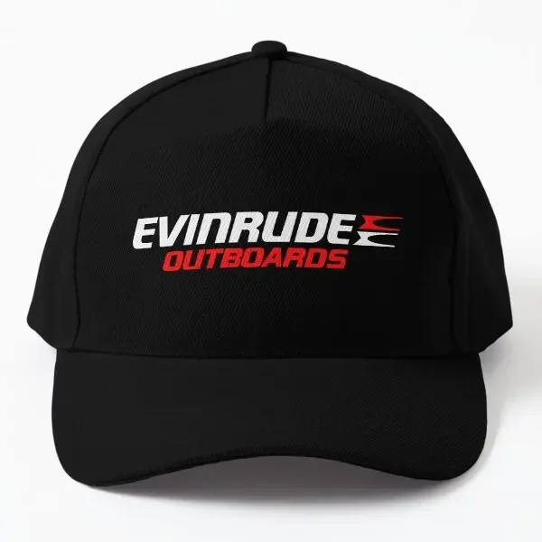 

Винтажная рубашка Evinrude Outboards, бейсболка, шляпа, однотонный капот с принтом для мальчиков, мужская весенняя кепка Открытый женский черный