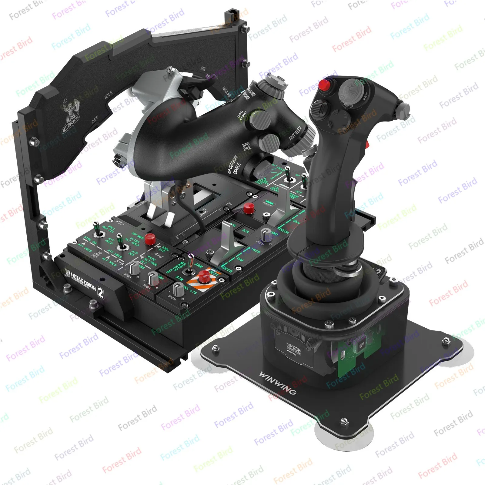 WINWING Orion 2 HOTAS F16/F16EX Flight Simulator Flight Joystick Simulated for Flight Simulation