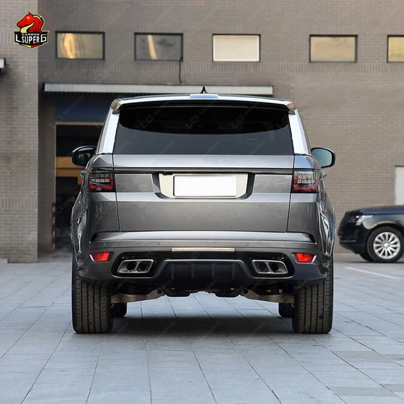 Full Set Body Kits for Range Rover Sport 2018-2022 Upgrade to SVR Style Body Kit with Car Bumper Grille Side Skirts Fender - Image 3