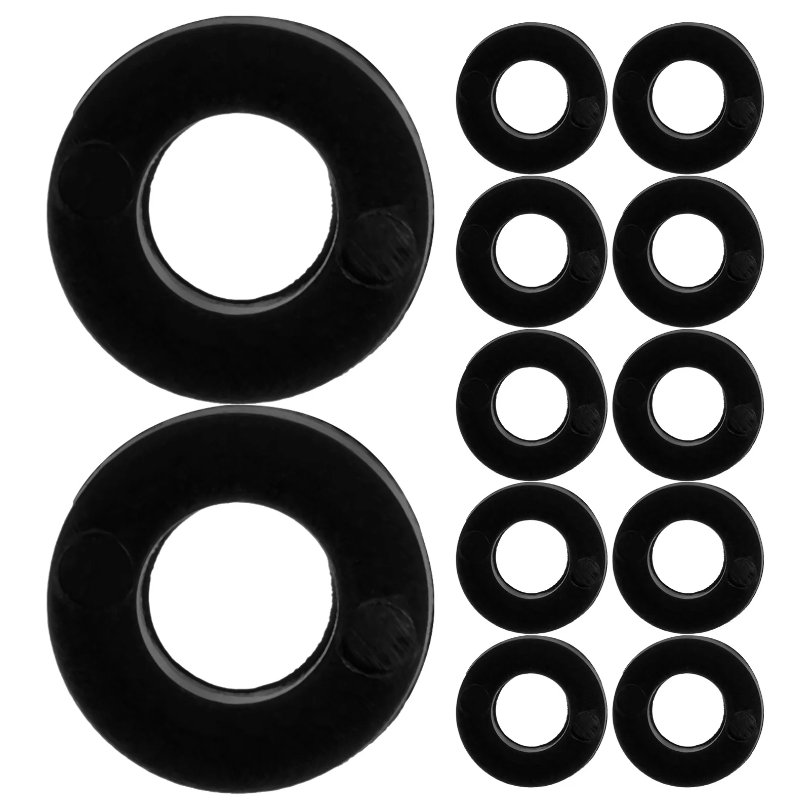 100pcs Drum Washers Percussion Instrument Pads Drum Set Plastic Washers Snare Drum Parts drum accessories