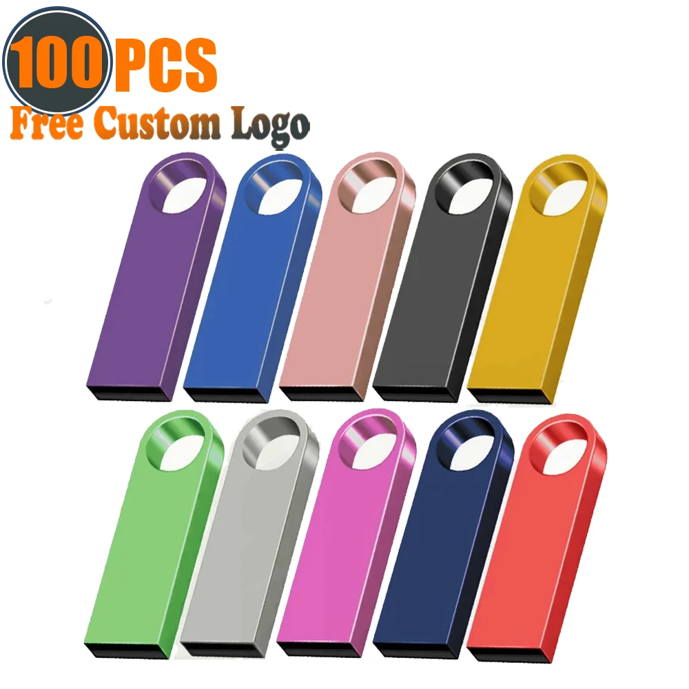 

100PCS/lot Full Colour Usb Flash Pen Drive 16GB Pendrive флешка 8GB U Disk Memoria Custom Logo Cel Usb Stick Gift