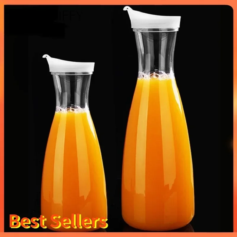 1.1/1.6L Capacity Fruit Juice Milk Pot Bar Party Wine Beer Bottle Beverage Cold Water Kettles Anti-fall Water Pitcher water jug