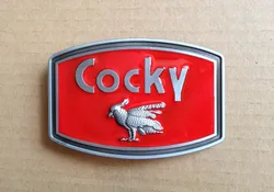 Western Cowboy With Cocky Belt Buckle for 4cm Wide Belt