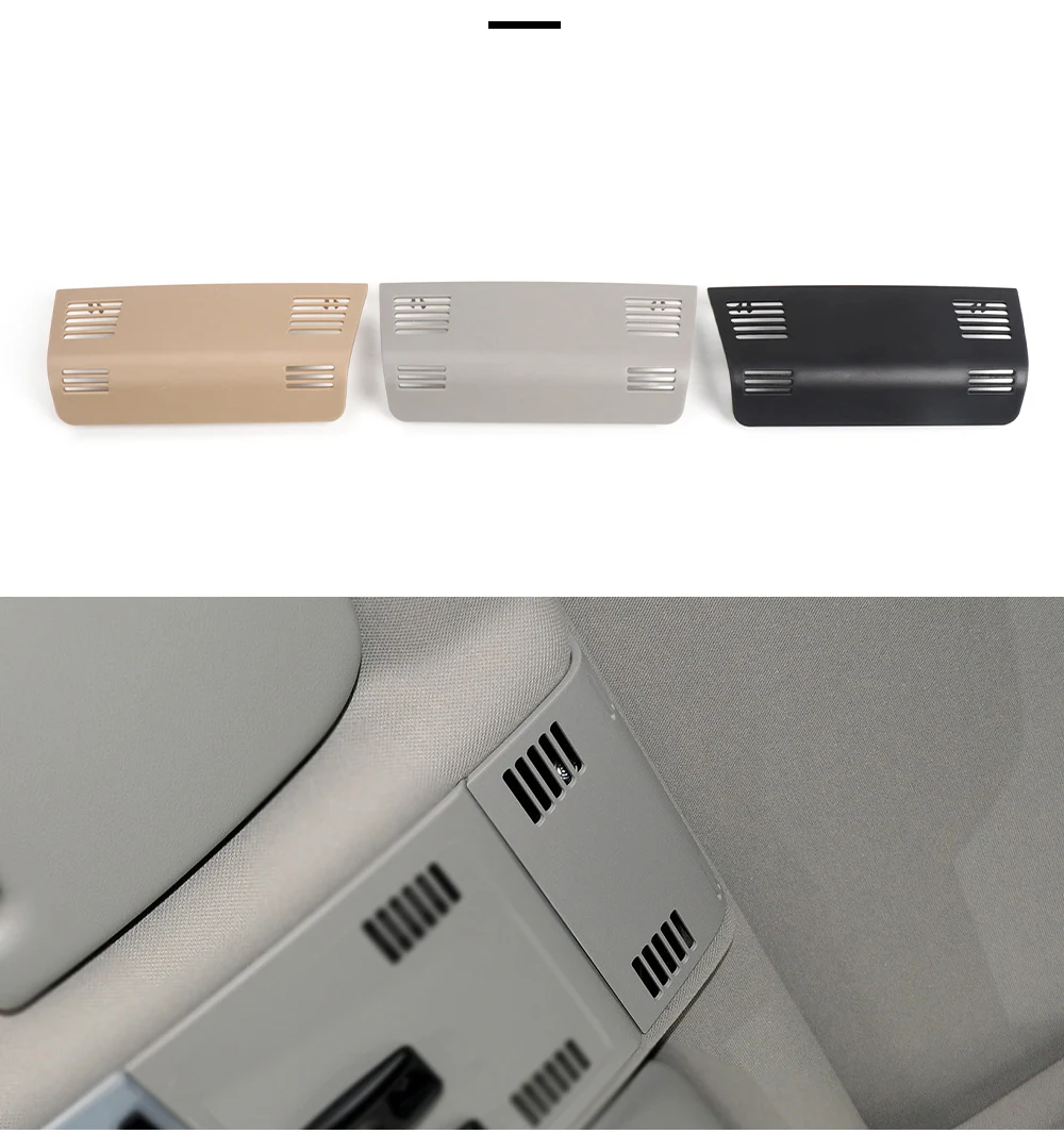 Auto Leselicht Abdeckung Rahmen für BMW X1 E84 Serie E91 2005-2015 Schiebedach Dach Lampe Schalter Kappe Trim 51447117586 51448036236 – Detail 6
