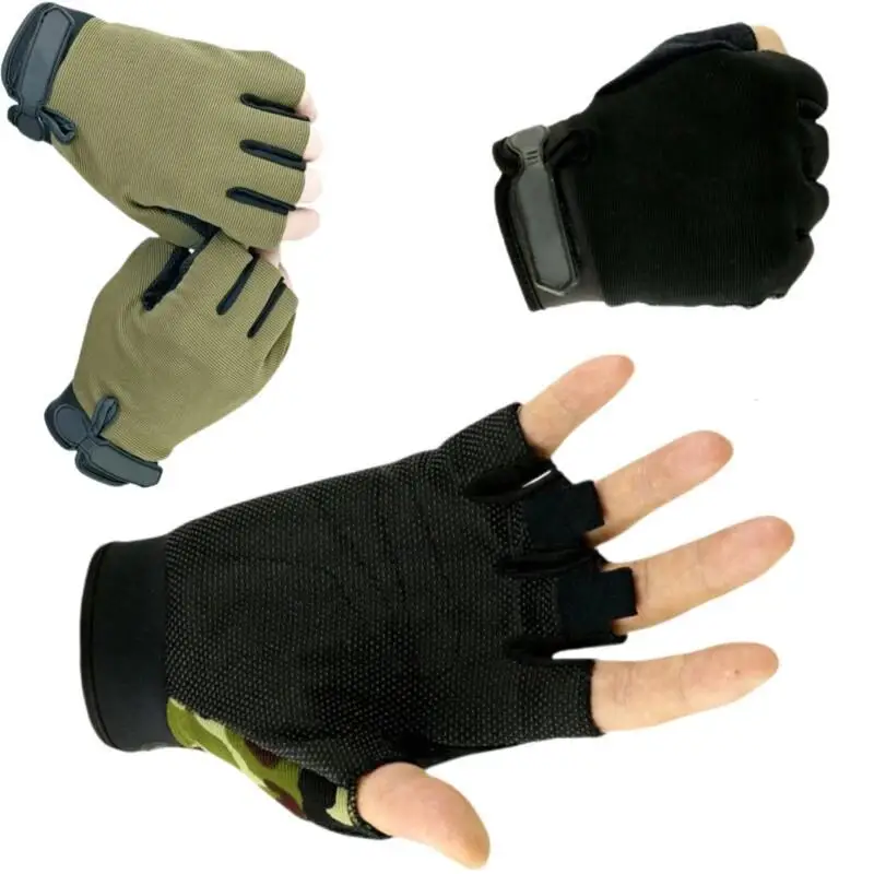 Cycling Tactical Half Finger Gloves Outdoor Unisex Men Women Gloves Sports Shooting Hunting Motorcycle Bike Glove Accessories