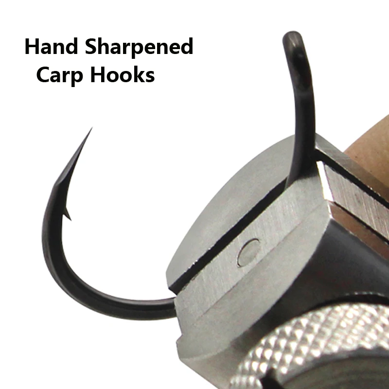 10pcs/box Hand Sharpened  Super Class Carp Fishing Hooks Worht To Try Carp Hooks Professional