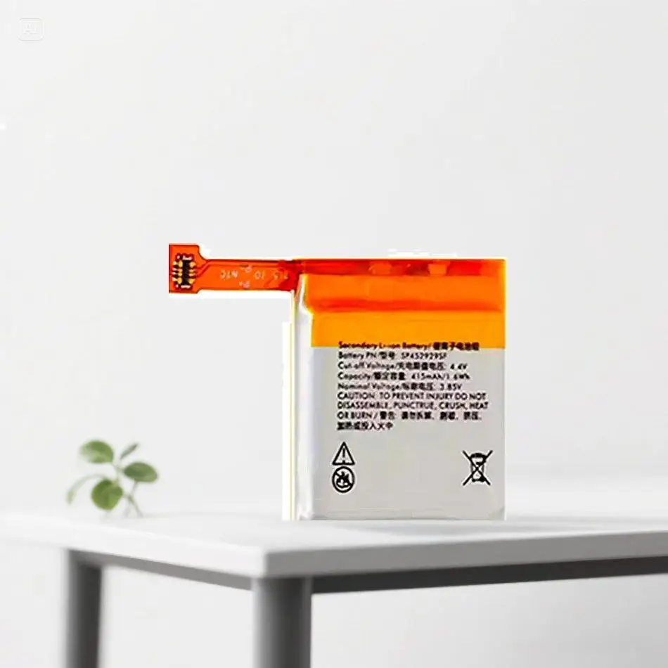 

Прочная батарея для часов емкостью 415 мАч для Ticwatch Pro Bluetooth версии SP452929SF Ver. Премиум замена