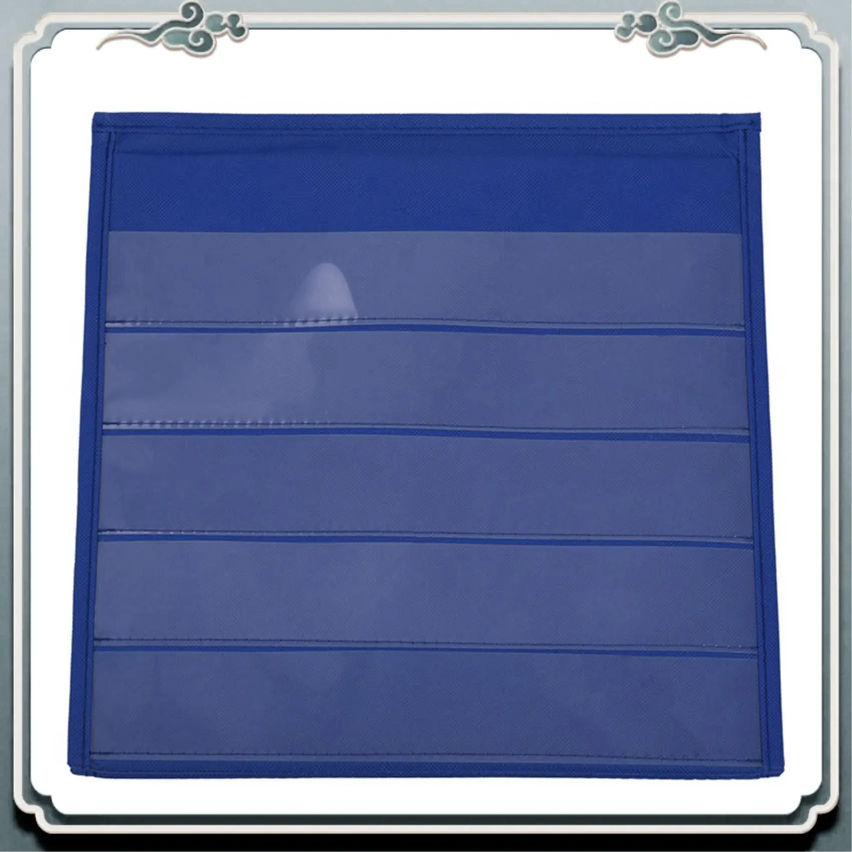 ABIJ-2X Tabletop Desktop Pocket Chart Table Top With Bonus 20X Dry Erase Cards,Desktop Tabletop Teaching Pocket Chart