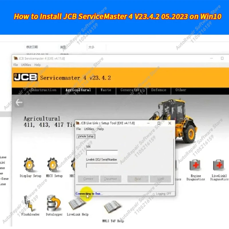2025 Newest For JCB ServiceMaster 4(V 25.12.1) [12/2025] Diagnostic Software+JCB Keygen Full Unlocked+Install Help+Install Video