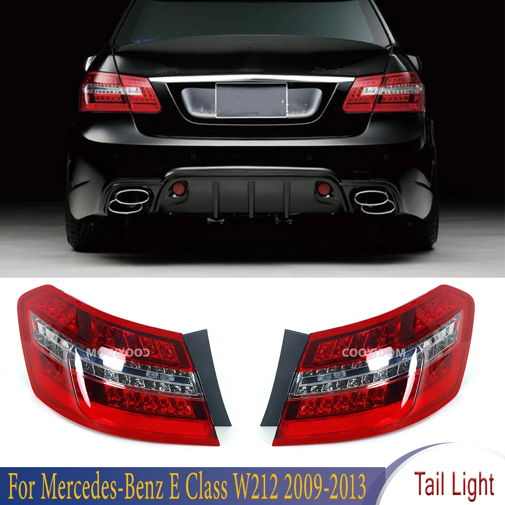 

Car Led Rear Tail Light Sedan Rear Bumper Brake Light Tail Turn signal Warning Lamp For Mercedes-Benz E Class W212 2009-2013