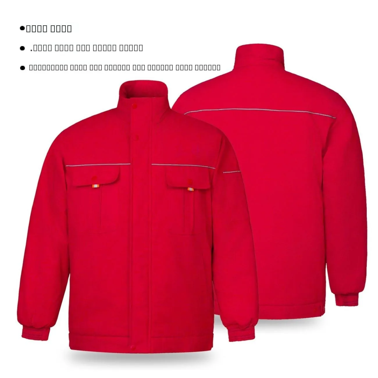 Jaket Katun Murni Thiened Berlapis Kapas untuk Musim Dingin, Mantel Katun Isolasi Hangat dengan Kerah Tegak atau Lengan Panjang, Pakaian Luar Pria