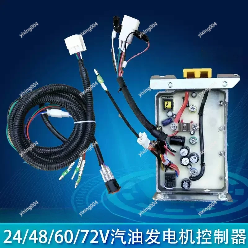 48/60/72V Intelligent Generator Controller Frequency Conversion Auto Start Stop Control Module