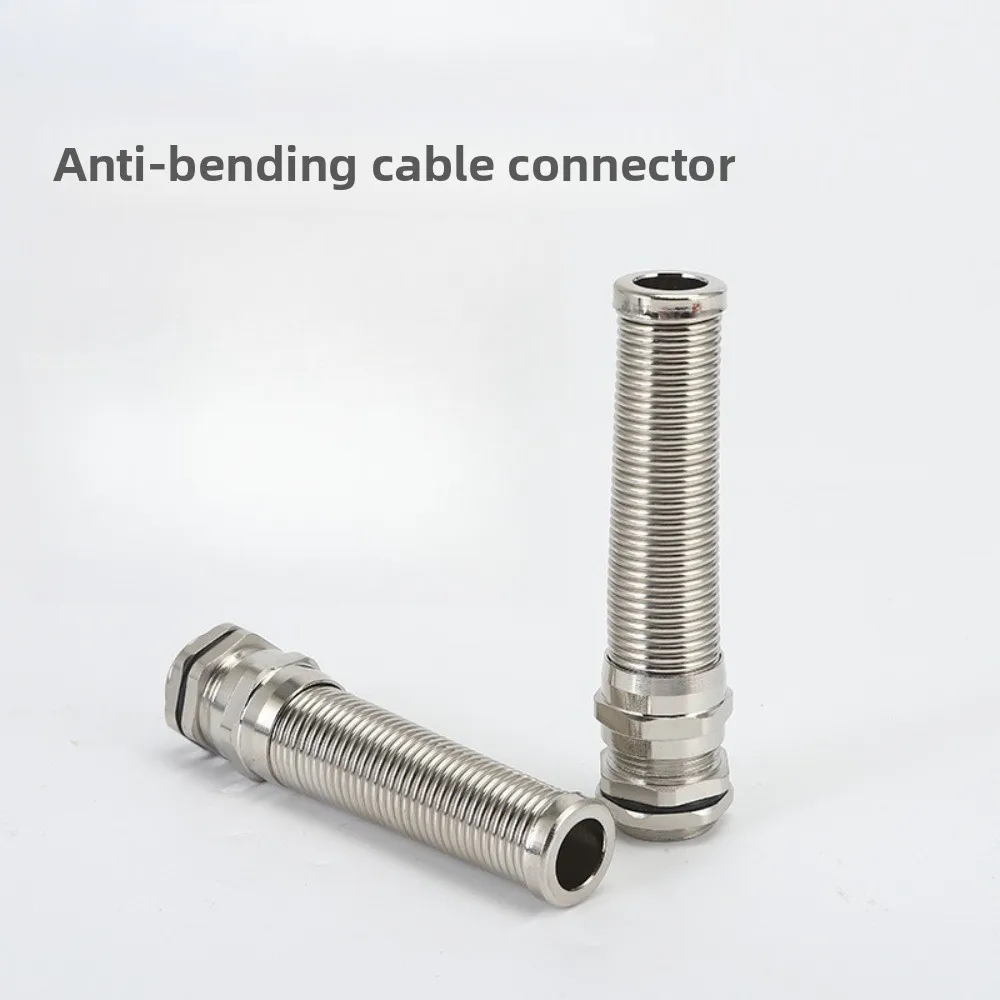 

Металлический кабельный ввод M8 M12 M16 M20 M25, нейлон PG7 PG9 PG11, спиральное водонепроницаемое соединение для защиты кабеля, электрический разъем