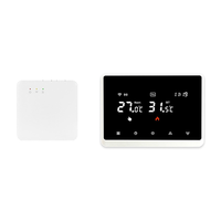 ABVO-Smart Wifi Thermostat,Tuya RF Wireless Temperature Controller For Gas Boiler Water Heating,Works With Alexa Home Control