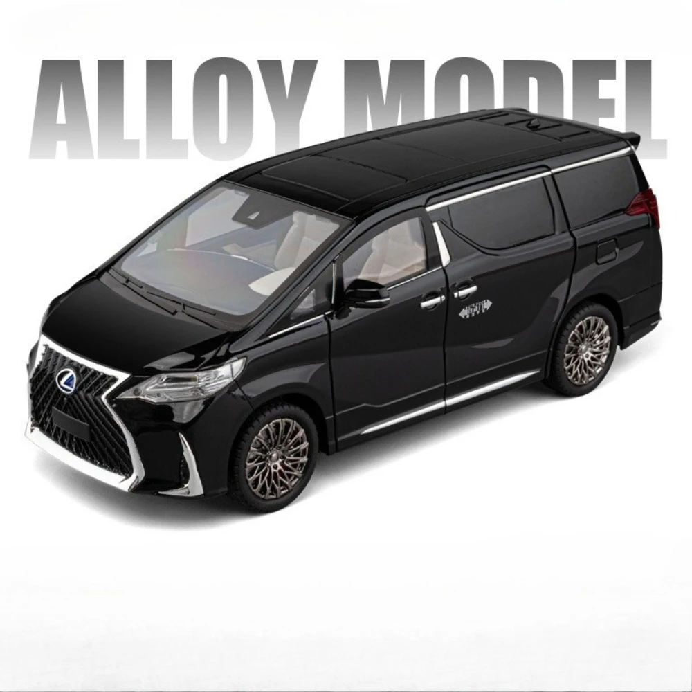 

Size 1:18 LM300 Prado SUV Model Toy Car Sound Light Shock Absorption Alloy Body Off-road Miniature Vehicle Models Boys Gifts